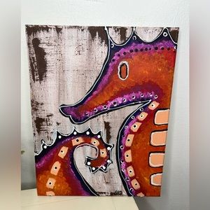 Brand New-Original Seahorse Painting